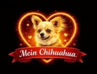 Mein Chihuahua – Chihuahua im leuchtenden Herz